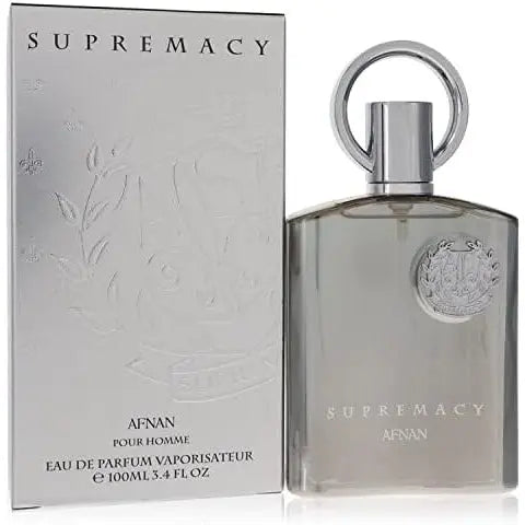 Supremacy Pour Homme Afnan Silver EDP 100ml - Man (Ready Stock) Supre macy Silver - Sham Perfume Store Perfume