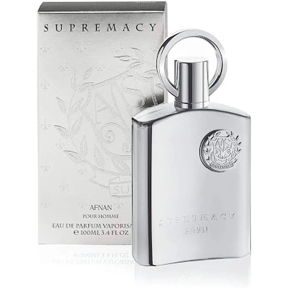 Supremacy Pour Homme Afnan Silver EDP 100ml - Man (Ready Stock) Supre macy Silver - Sham Perfume Store Perfume