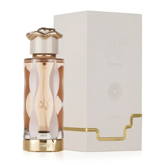 Teriaq Lattafa Quentin Bisch Teriaq Lattafa Perfumes Lattafa Fragrance Women Lattafa Parfums TERIAQ 100ml - Sham Perfume Store Perfume