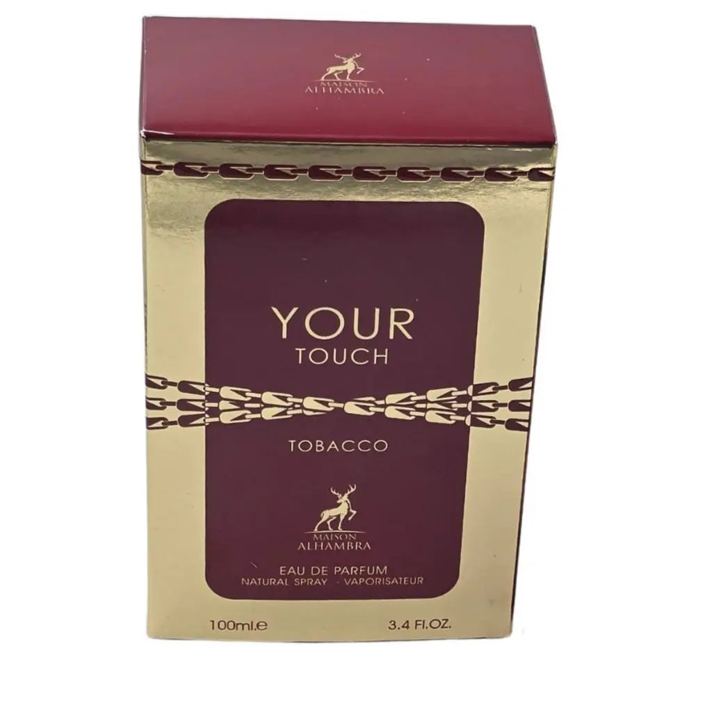 Tobacco Your Touch Maison Alhambra 100ml EDP Tobacco For Men De Parfum Tobacco scent-Tobacco Your Touch - Sham Perfume Store Perfume