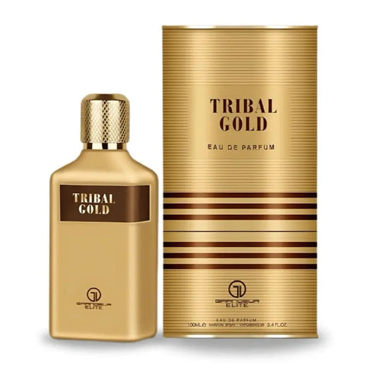 Tribal Gold Elixir Man Edp Trible 100ml Grendeur UAE For Him Perfume Gold Product vendor Sham Perfume Store EDP Perfume