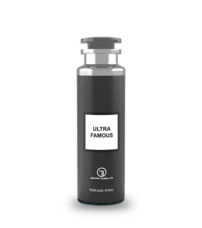 Ultra Famous  Deodorant Body Spray 200mL Grandeur Man Product vendor Sham Perfume Store Deodorant