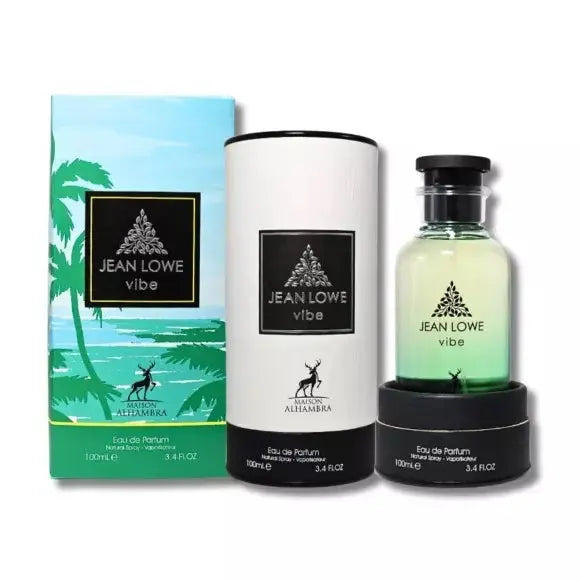 Vibe EDP 100ml Jean-Lowe Maison Alhambra Pacific Green For Him-Vibe 100ml - Sham Perfume Store Perfume