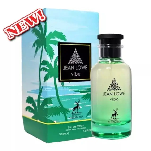 Vibe EDP 100ml Jean-Lowe Maison Alhambra Pacific Green For Him-Vibe 100ml - Sham Perfume Store Perfume