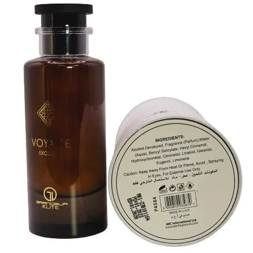 Voyage Exclusif  Eau De Parfum 100ml Grandeur For Her Al Wataniah Ombre Grandeur Nomad for Him EDP Night Shadow Al Oud-Voyage Exclusif - Sham Perfume Store Perfume