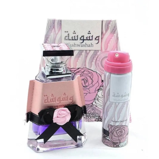washwashah perfume lattafa original EDP - 30 ml - 100 ml Washwash+spray 👩🏻 Washwasha - teef al hub - Zahoor france-Washwasha 100ml - Sham Perfume Store 