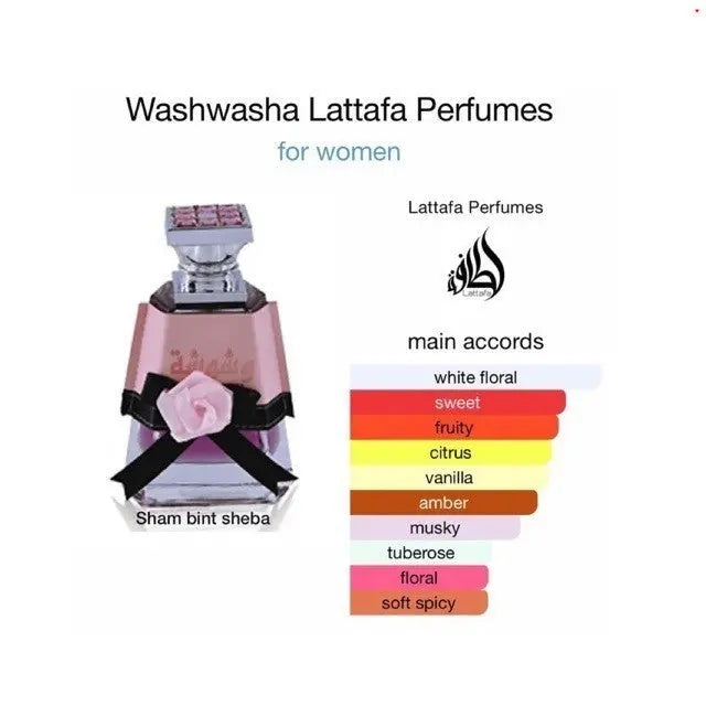washwashah perfume lattafa original EDP - 30 ml - 100 ml Washwash+spray 👩🏻 Washwasha - teef al hub - Zahoor france-Washwasha 100ml - Sham Perfume Store 