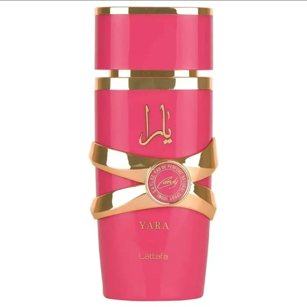 Yara Candy Parfum Lattafa Candy Red 100ml (3.4 OZ) By Indulge Playful Burst Fruity Sweetness Woman-Candy Yara 100ML - Sham Perfume Store Perfume