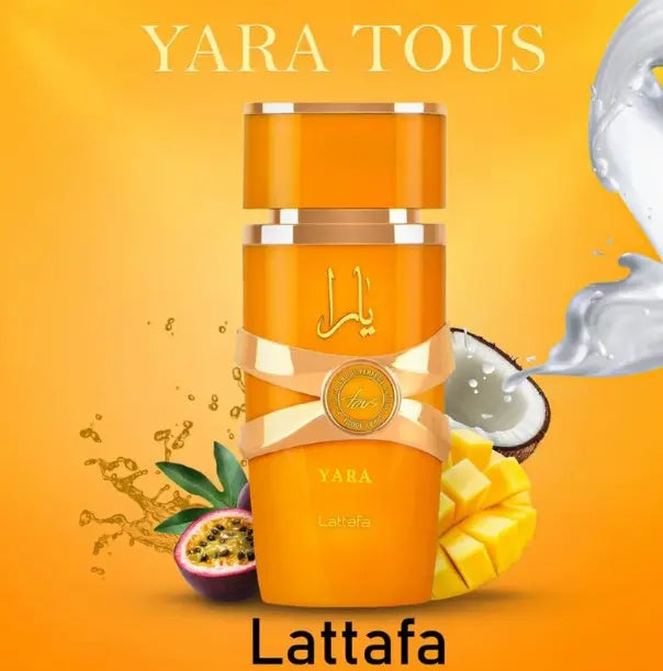 Yara Tous Lattafa Yara Perfumes Peach Yara Orange Fragrances Women 100ml Product vendor Sham Perfume Store EDP Perfume
