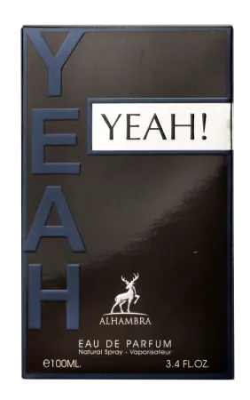 Yeah! By Mason Alhambra Yeah Man Eau De Parfum  Natural Spray 100ml - Sham Perfume Store Perfume