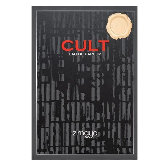 Zimaya Cult Eau de Parfum 100ml – Unisex Fruity Woody PerfumeSham Perfume Store