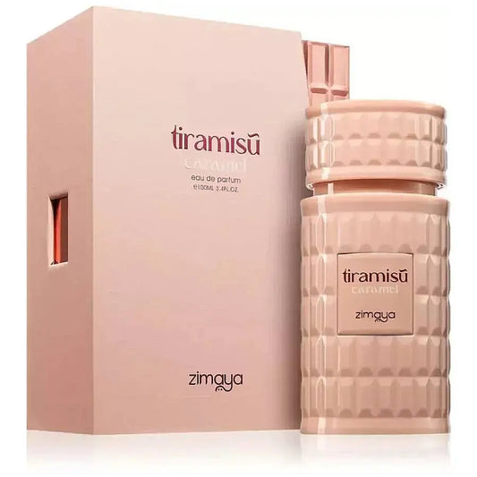 Zimaya Tiramisu Caramel Eau de Parfum 100ml – Sweet, Warm & Irresistible FragranceSham Perfume Store