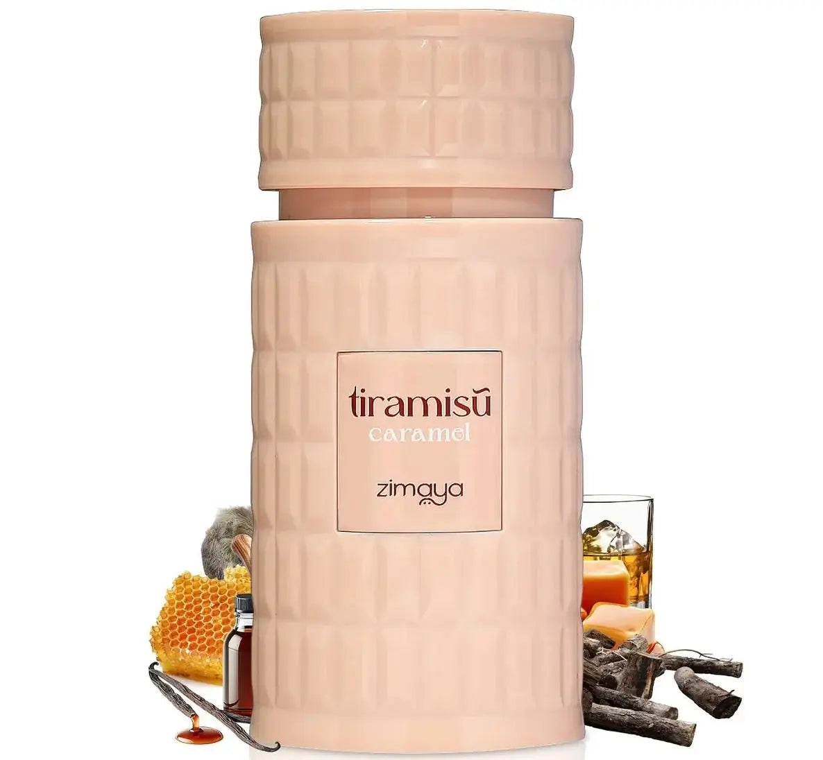 Zimaya Tiramisu Caramel Eau de Parfum 100ml – Sweet, Warm & Irresistible FragranceSham Perfume Store