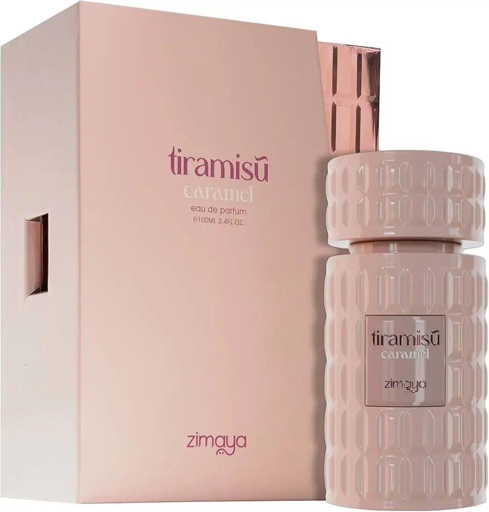 Zimaya Tiramisu Caramel Eau de Parfum 100ml – Sweet, Warm & Irresistible FragranceSham Perfume Store