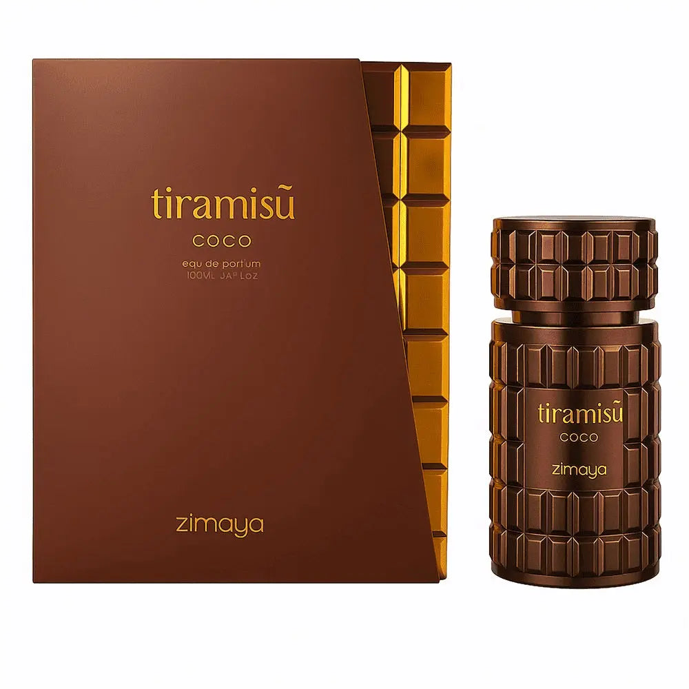 Zimaya Tiramisu Coco Eau de Parfum 100ml – Creamy - Coffee Infused Luxury FragranceSham Perfume Store